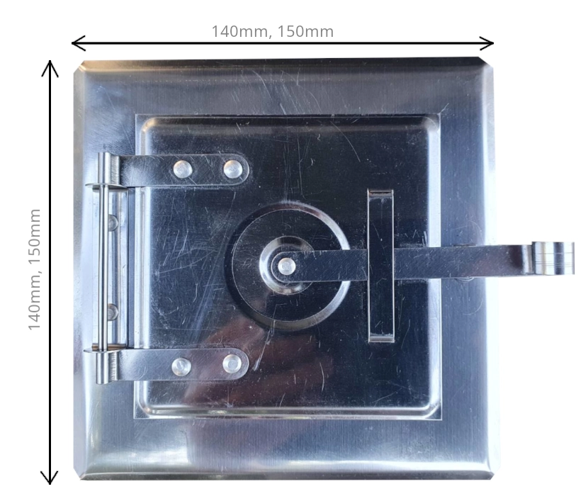 Ușă din Inox pentru Curățarea Funinginei