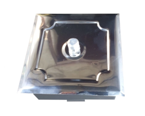 Ușă din inox cu carcas